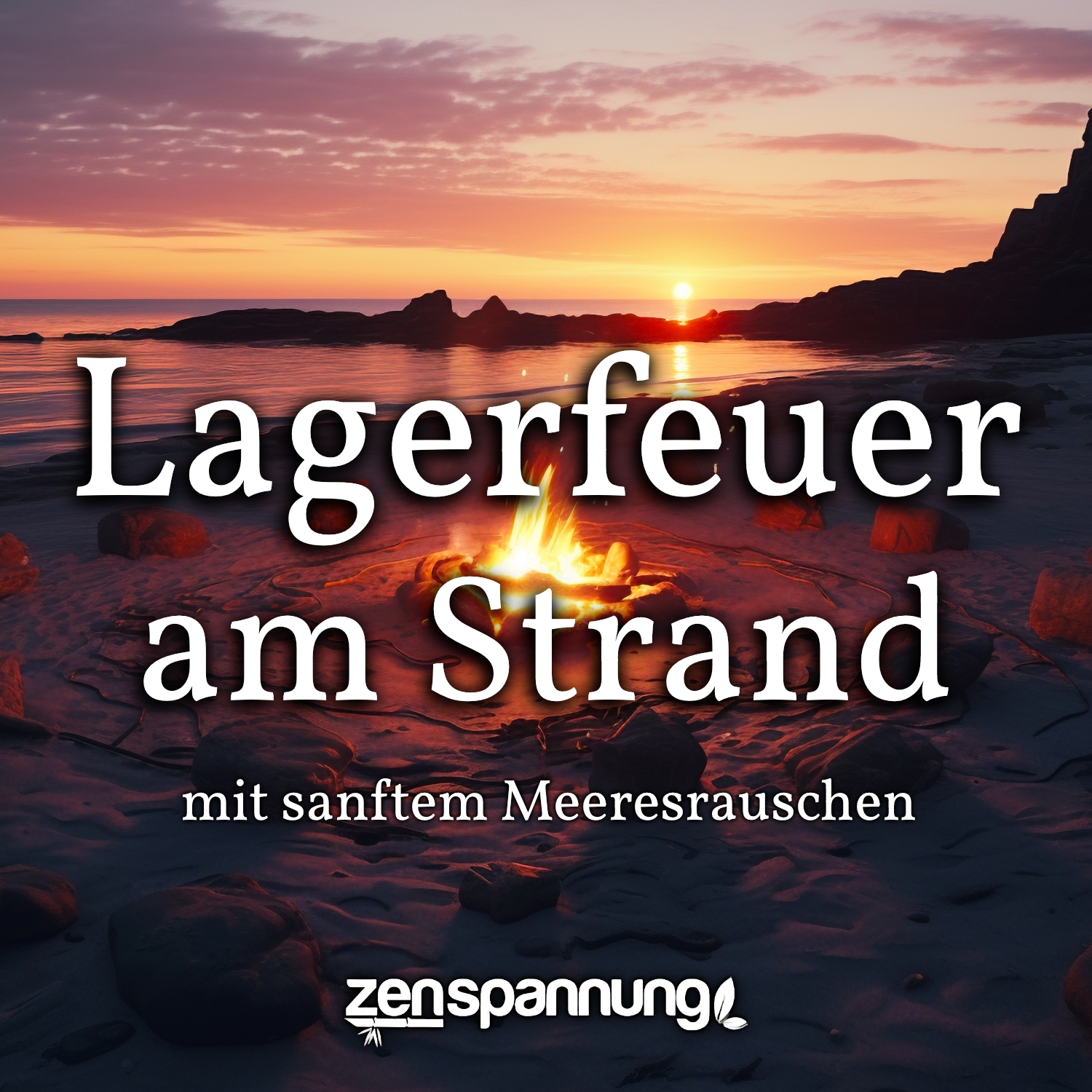 6 Stunden Lagerfeuer am Strand